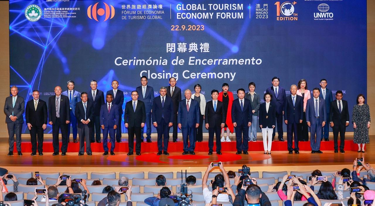 [Embrace innovation towards advanced development] The 10th Global Tourism Economy Forum · Macao 2023 culminates in success and reinforces Macao’s status as a world centre of tourism and leisure (Press Release of the Office of the Secretary for Economy and Finance)